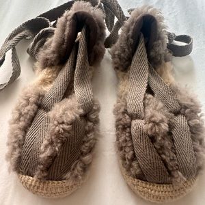 Zara toddler sandal tied shoes